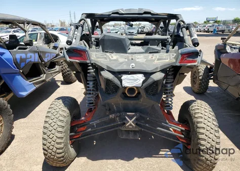 2018 Can-Am Maverick X3 Max X Ds Turbo R from USA, damaged, VIN 3JBVEAW44JK000779